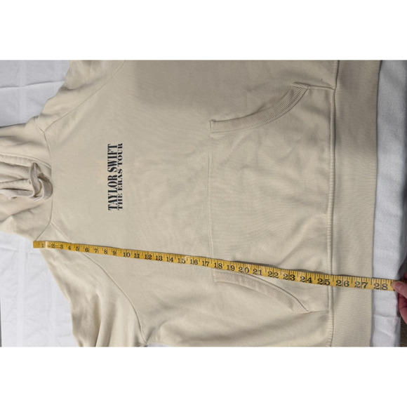 Taylor Swift The Eras Tour Beige Hoodie Sz Small S - Picture 13 of 14